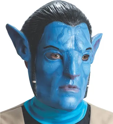 Produktbild von Avatar Jake Sully Halbmaske aus Kunststoff