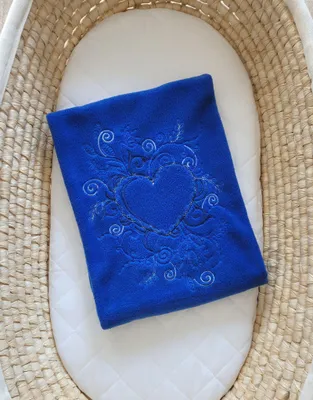 Immagine prodotto di Coperta in pile per neonati - Chic royal blue