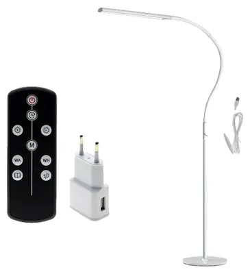 Productafbeelding van Bureaulamp, werkt op USB, dimbaar, staande lamp