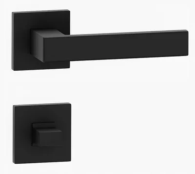 Image de Si apre Spigola QR SL Poignée de porte intérieure noir mat