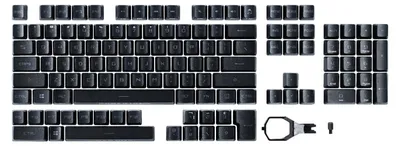 Obrázek produktu pro ASUS ROG PBT Doubleshot - Tastenkappen-Satz - Schwarz (90MP02P0-BAUA00)