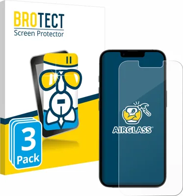 Produktbild von 3x BROTECT Schutzglas für Apple iPhone 16e / 17e Schutzfolie Panzer Folie Glas Display Schutz klar