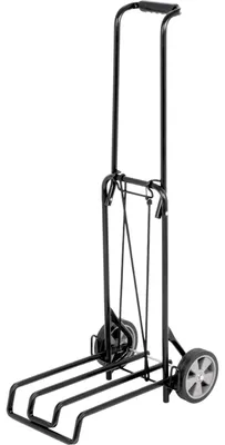Produktbild von BRUNNER Transportwagen Easy Klappgestell Stahl Traglast 90 kg schwarz 35x99x46