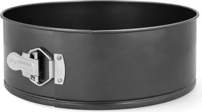Produktbild von Quid Sweet Grey Springform aus lackiertem Stahl, 28 x 10 cm, Schwarz