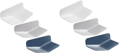 Produktbild von Set mit 2 unverzichtbaren, wandmontierten Badezimmertürhaltern (Schrauben nicht erforderlich) - 3 Stück