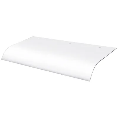 Produktbild von Vordach Türdach Haustürvordach Pultvordach Haustürdach Polyester 40x80cm Flachmontage