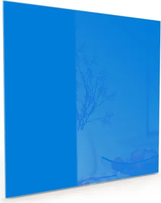 Produktbild von Küchenrückwand Spritzschutz Glas mit Motiv Hellblauer Hintergrund I 40 x 40 cm