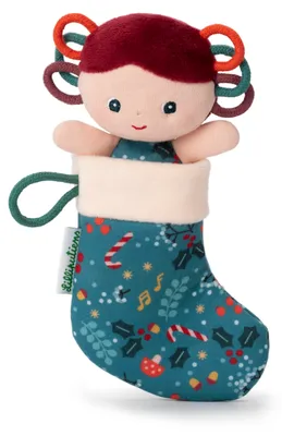 Image de Lilliputiens Joy Poupée câline lutin de Noël - Jouet doux pour enfants