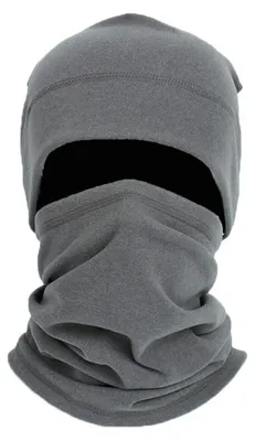 Immagine prodotto di Set berretto e sciarpa in pile, colore grigio, taglia unica