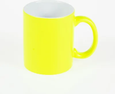 Produktbild von craftcut® Sublimationstasse NEON-YELLOW - 11 oz/330 ml