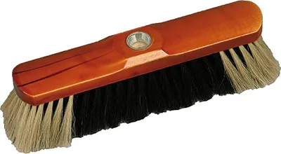 Produktbild von Haushaltsbesen reines Rosshaar 30 cm mit Gewinde ohne Stiel