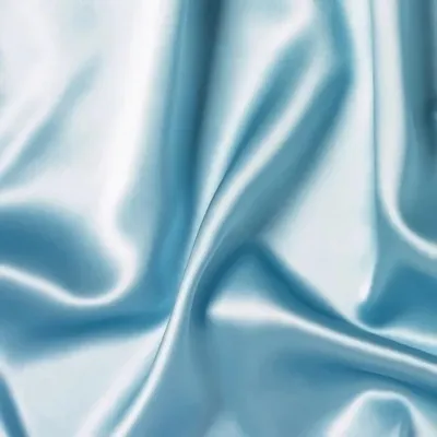 Produktbild von Satin Stoff Meterware | Breite ca. 150 cm Aqua