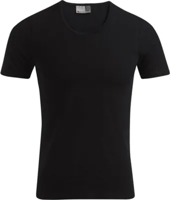 Produktbild von Slim-Fit T-Shirt Herren, Schwarz, L