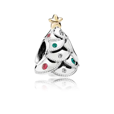 Produktbild von Pandora 791999CZRMX Charm Weihnachtsbaum