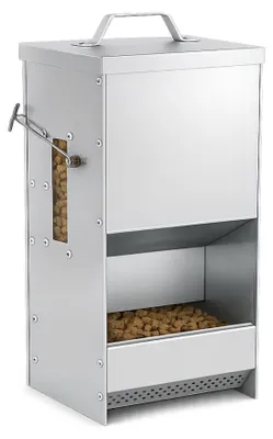 Metall-Futtertrog für Kleintiere, 5 Pfund, stabil