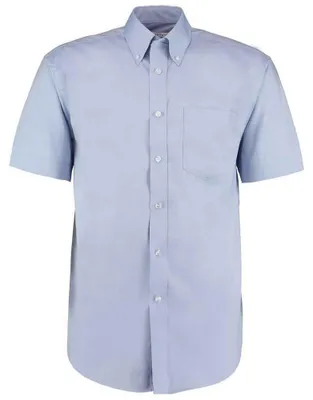 Produktbild von Kustom Kit - "Premium" Hemd für Herren, Oxford-Stil, Klassisch, kurzärmlig LT3629 (35 cm) (Hellblau)