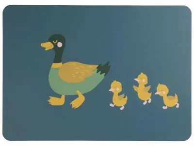 Produktbild von Asa Tischset Coppa Kids Ente Emil Blau (46x33cm)