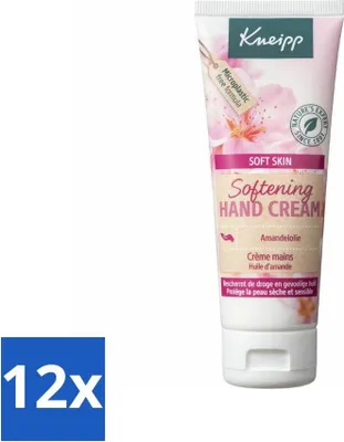 Produktbild von Kneipp - Handcreme - Hautzarte Mandelblüte - 75 ml - Vorteilspack - 12 Stücke
