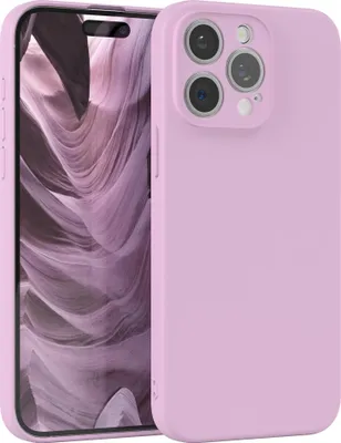 Produktbild von EAZY CASE - TPU Hülle für Apple iPhone 15 Pro Max, TPU Case stoßfeste Handyhülle, weiches Cover mit Kameraschutz, Silikonhülle in Lila