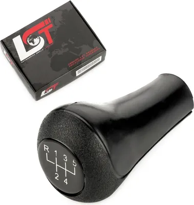 Produktbild von Schaltknauf Griff 5-Gangschaltung Schwarz für BMW 3er E30 E36 E46 5er E34 Z4 E85
