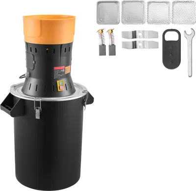 Zdjęcie produktu dla SucceBuy Elektryczny młyn do zboża 53 l, 600 W, młyn z wytrzymałymi i ostrymi ostrzami, rozdrabniacz do suchych ziaren, przypraw, musli, kawy i kukurydzy, 500 x 385 x 880 mm