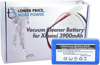 Obrázek produktu pro Náhradní akumulátor Tradebit pro robotický vysavač a mop Xiaomi Essential G1 MJSTG1 14,4 V/14,8 V, 3900 mAh, Li-Ion