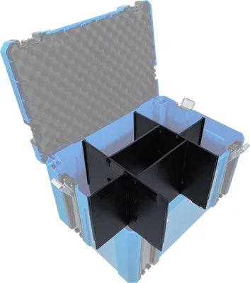 Produktbild von BGS 80018 Fachteiler für Systemkoffer Größe L 6-tl g.