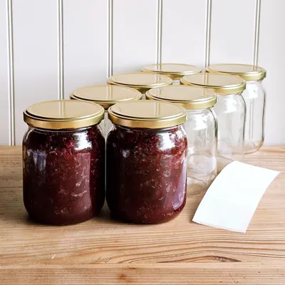 Produktbild von Einmachgläser mit Schraubdeckel - 32 Stück - 540 ml
