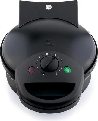 Produktbild von Wilfa WM-623B, 6 Waffel(n), Herz (Form), Schwarz, Grau, 23 cm, 1400 W