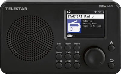 Produktbild von Telestar Dira M6i DAB+ Internetradio schwarz