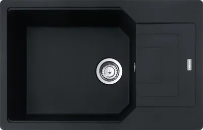 Produktbild von Franke Urban UBG 611-78 XL Black Matt - 114.0682.566 Granitspüle
