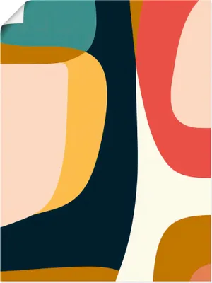 Produktbild von ARTland Poster Abstrakt Midcentury Modern Shapes 1 Größe: 30x40 cm