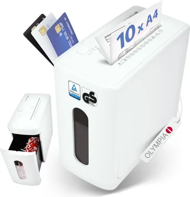 Produktbild von Olympia Aktenvernichter CC 1010 S Weiß