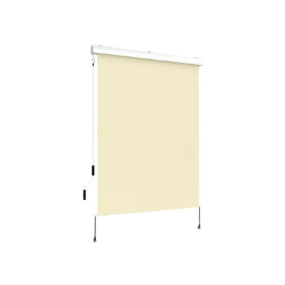 Produktbild von Grindi - Senkrechtmarkise Außenrollo Sonnenschutzrollo 140x250 - Solano I, Beige