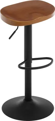 A single bar stool is shown against a white background.