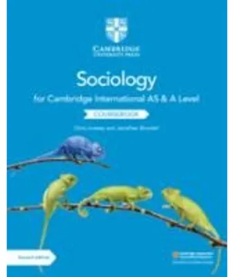 Image de Cambridge International AS and A Level Sociology Coursebook