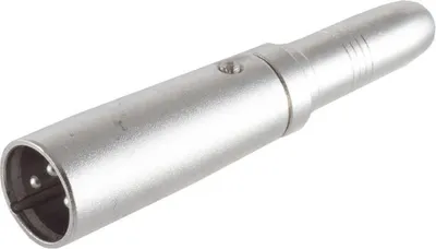 Produktbild von S/CONN maximum connectivity XLR-Stecker auf Klinkenkupplung 6,3 mm, Stereo (55050)