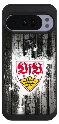 Produktbild von NIVOCASE Handyhülle für Google Pixel 10 Pro XL Hülle NIVOpure Case Schwarz Bundesliga Offizielles Lizenzprodukt VfB Stuttgart