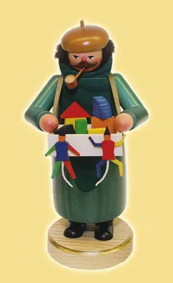 Produktbild von Räuchermann Spielzeughändler Höhe= 22cm NEU