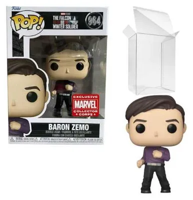 Obrázok produktu pre Funko Pop! Marvel: Baron Zemo, Falcon a Winter Soldier #964 (exkluzívne pre Collector Corps)