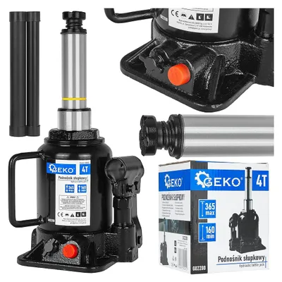 Obrázek produktu pro GEKO Dvoustupňový hydraulický zvedák (panenka) 4 t, nízkoprofilový – G02280