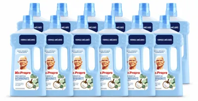 Produktbild von 12 x Mr. Propre Allesreiniger - Bicarbonat & Eukalyptus - 1000 ml - Vorteilspackung - 12 Stücke