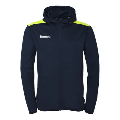 Produktbild von Emotion 27 Kapuzenjacke  , Größe:116, Farben:marine/fluo gelb