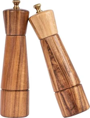 Produktbild von Famanu Pfeffermühle und Salzmühle Set - - Robustes Material