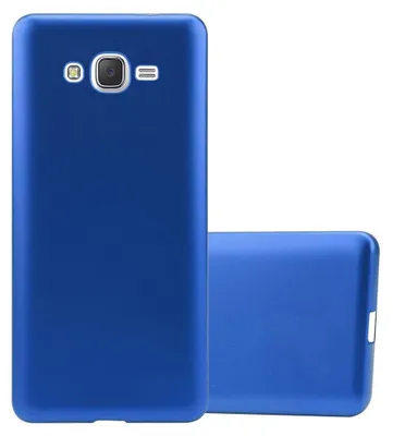 Produktbild von Cadorabo Schutzhülle für Samsung Galaxy J7 2015 Hülle in Blau Handyhülle TPU Silikon Etui Cover Case