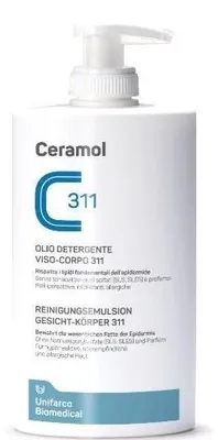 Immagine prodotto di Ceramol Olio Detergente Viso/Corpo 400 Ml