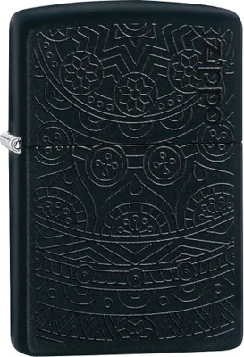 Produktbild von Zippo Benzin-Feuerzeug schwarz Two Tone Design 60004889, unbefllt