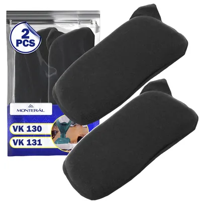 2 Aktivkohlefilter für Vorwerk Kobold VK130 VK131