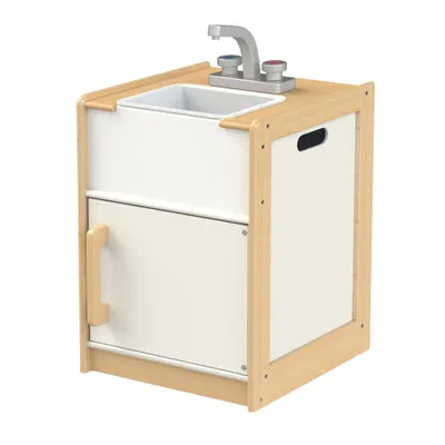 Image de Tidlo Educational Wooden Play Kitchen Sink (Évier de cuisine en bois)