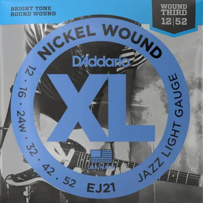 Image de D'Addario EJ21 - Jazz light (012-052)